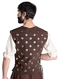 Studded Leather Jerkin - Bondsman, short